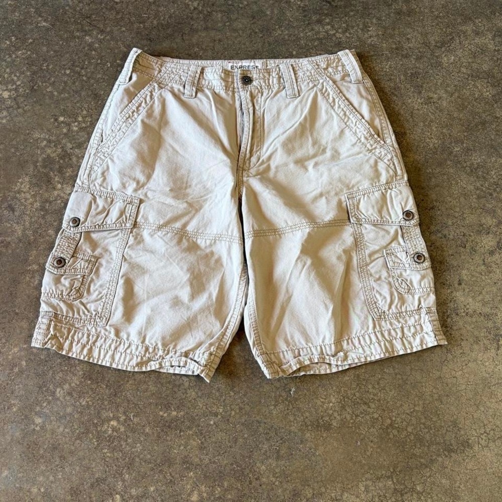 2000s Y2K express cargo shorts